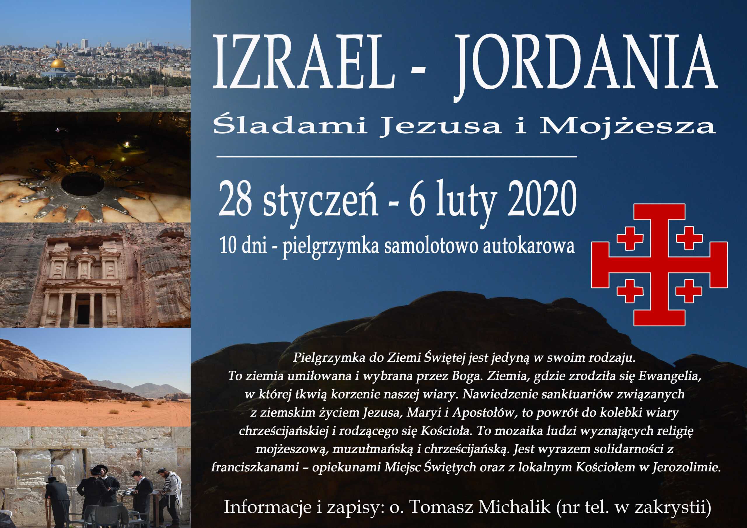 Pielgrzymka do Ziemi Świętej - zaproszenie do udziału